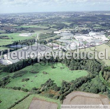 Photo aérienne de Lampaul-Guimiliau