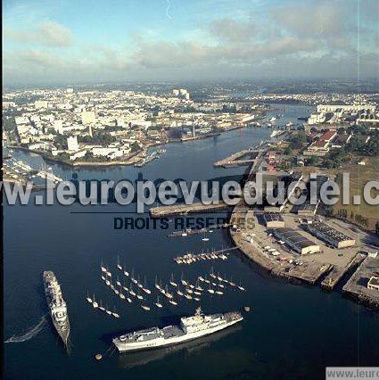 Photo aérienne de Lorient