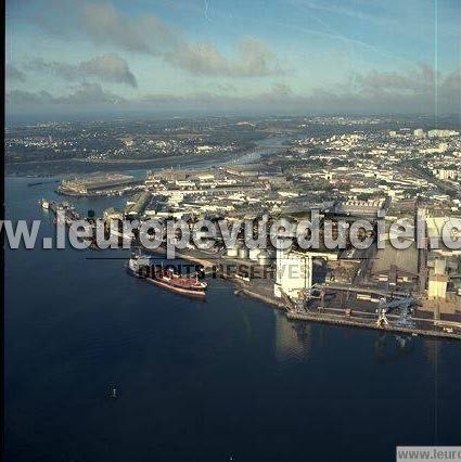 Photo aérienne de Lorient