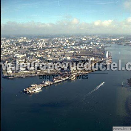 Photo aérienne de Lorient