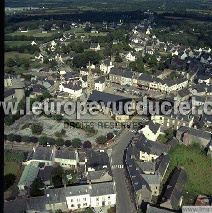 Photo aérienne de Guiscriff