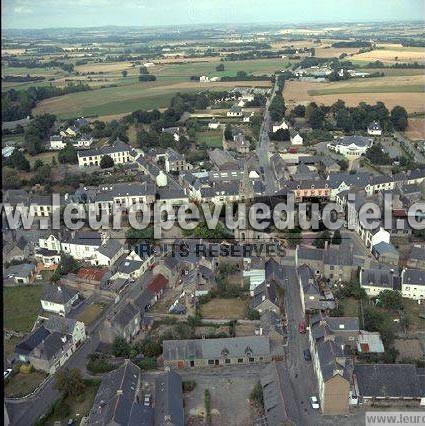 Photo aérienne de Cléguérec