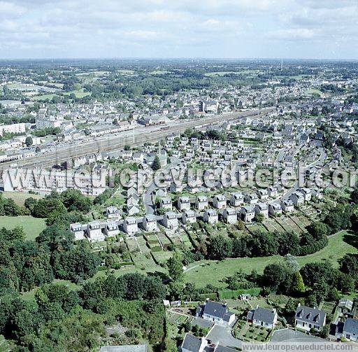 Photo aérienne de Guingamp