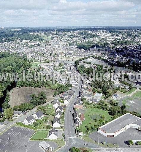 Photo aérienne de Guingamp