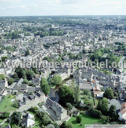 Photo aérienne de Guingamp