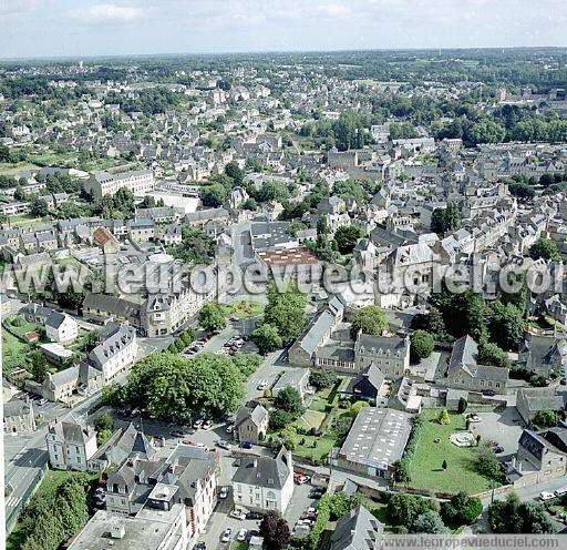 Photo aérienne de Guingamp