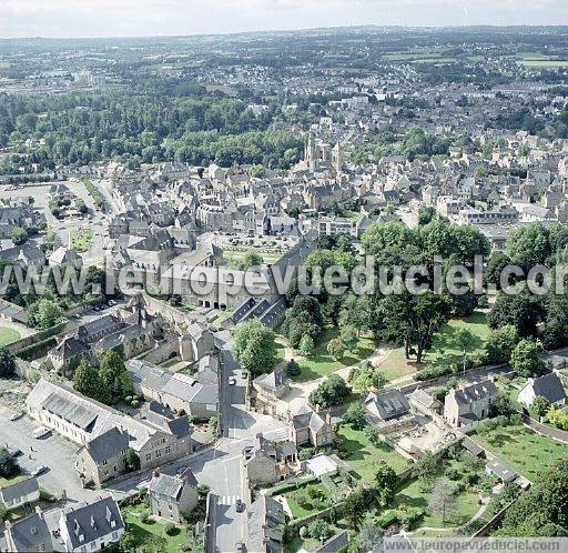 Photo aérienne de Guingamp