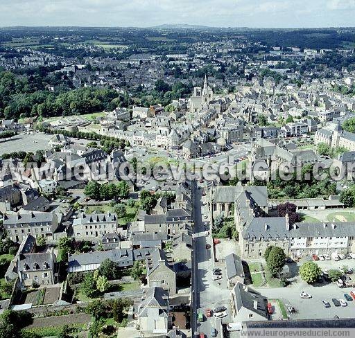 Photo aérienne de Guingamp