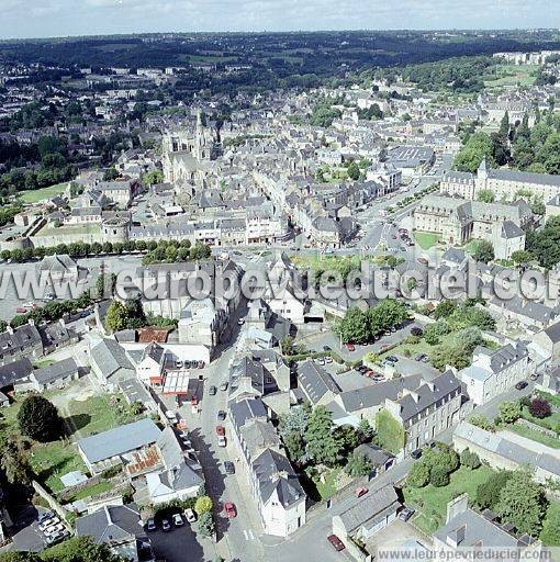 Photo aérienne de Guingamp