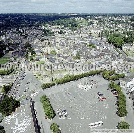 Photo aérienne de Guingamp