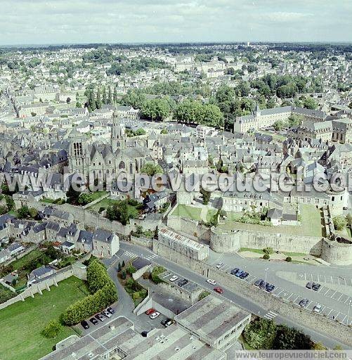 Photo aérienne de Guingamp