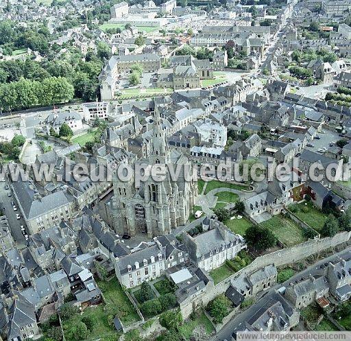 Photo aérienne de Guingamp