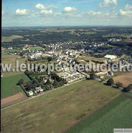 Photo aérienne de Clguer