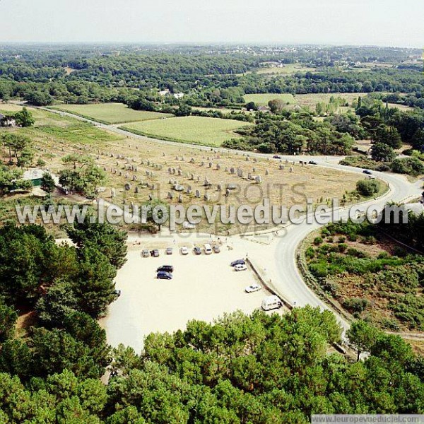 Photo aérienne de Carnac