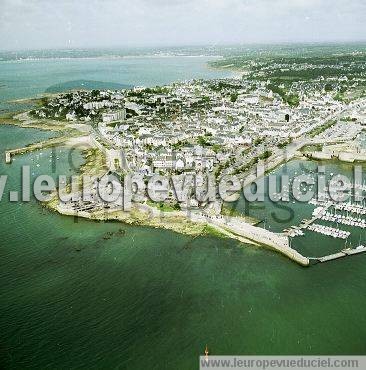 Photo aérienne de Concarneau