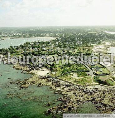 Photo aérienne de Concarneau