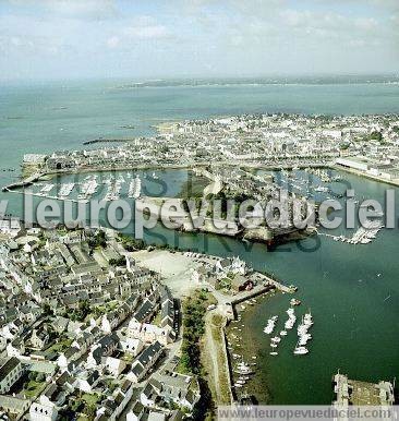 Photo aérienne de Concarneau