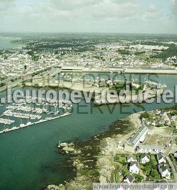 Photo aérienne de Concarneau