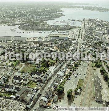 Photo aérienne de Concarneau