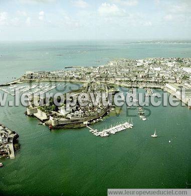 Photo aérienne de Concarneau