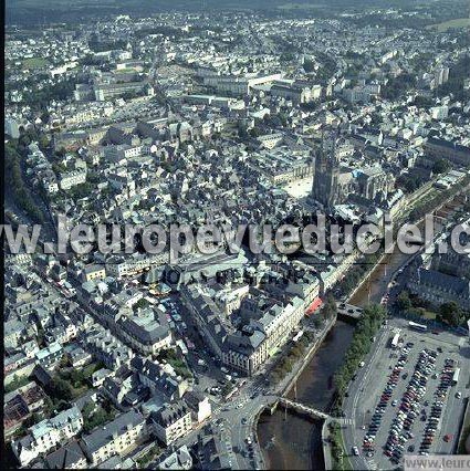 Photo aérienne de Quimper