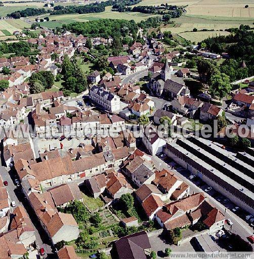 Photo aérienne de Selongey