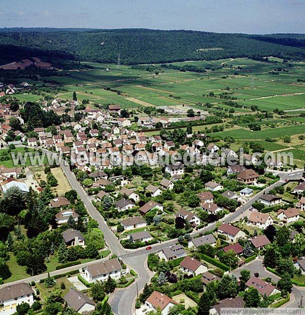 Photo aérienne de Couchey