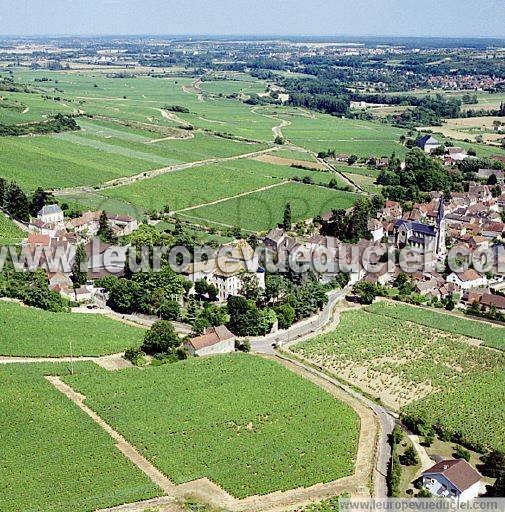 Photo aérienne de Santenay