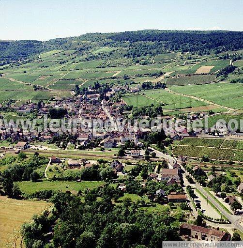 Photo aérienne de Santenay