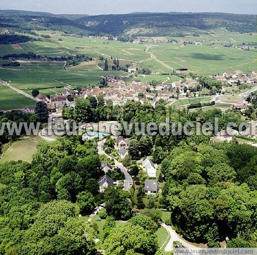 Photo aérienne de Vougeot