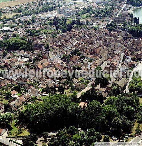 Photo aérienne de Seurre