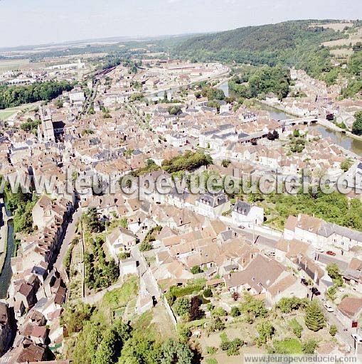 Photo aérienne de Clamecy