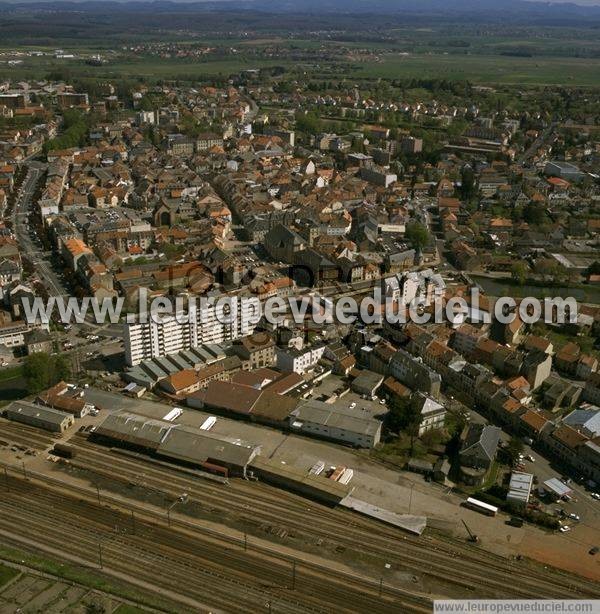 Photo aérienne de Sarrebourg