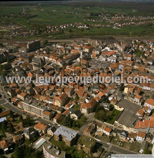 Photo aérienne de Sarrebourg