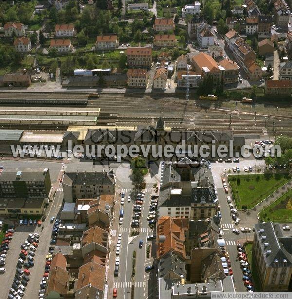 Photo aérienne de Sarreguemines