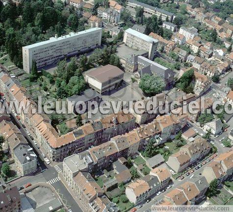 Photo aérienne de Sarreguemines