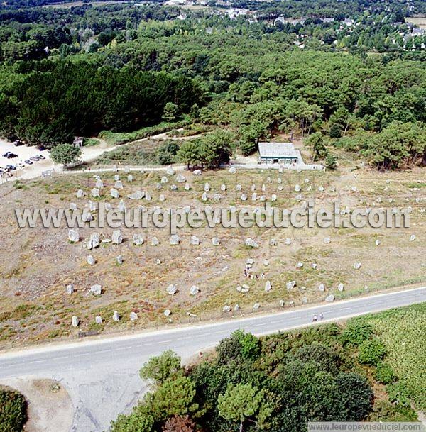 Photo aérienne de Carnac