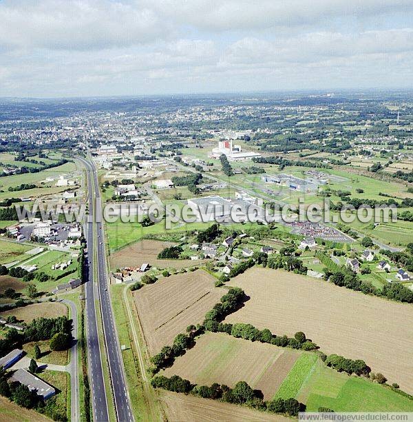 Photo aérienne de Guingamp