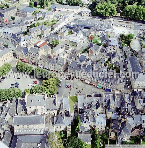 Photo aérienne de Guingamp