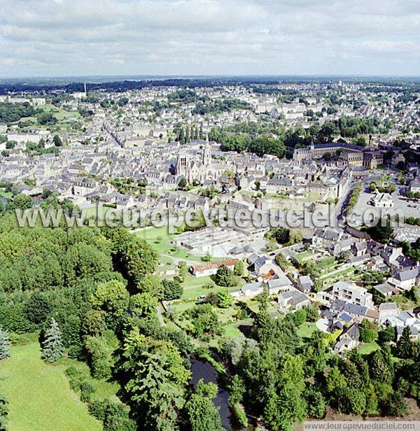 Photo aérienne de Guingamp