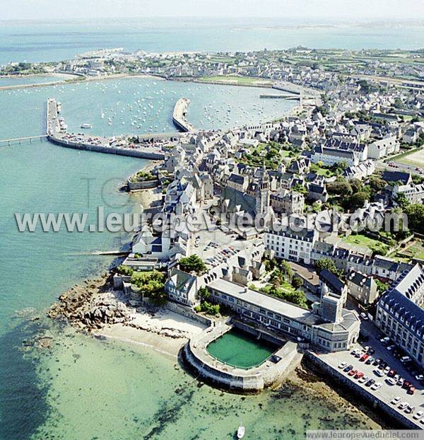 Photo aérienne de Roscoff