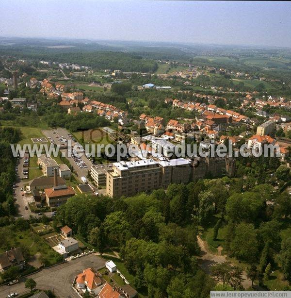 Photo aérienne de Sarreguemines