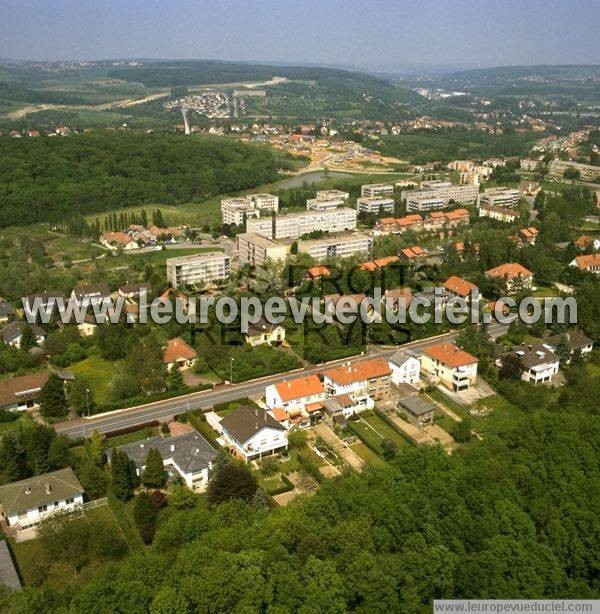 Photo aérienne de Sarreguemines