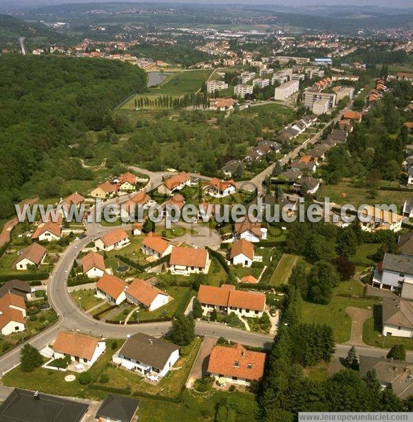 Photo aérienne de Sarreguemines