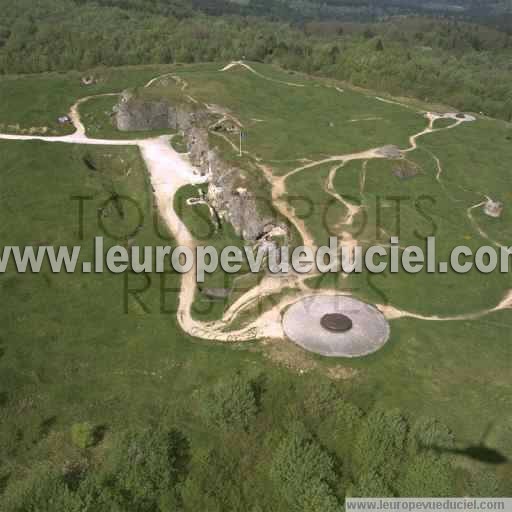 Photo aérienne de Douaumont