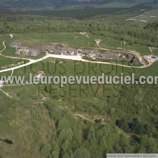 Photo aérienne de Douaumont