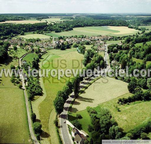 Photo aérienne de Aisey-sur-Seine