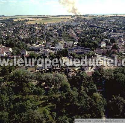 Photo aérienne de Is-sur-Tille