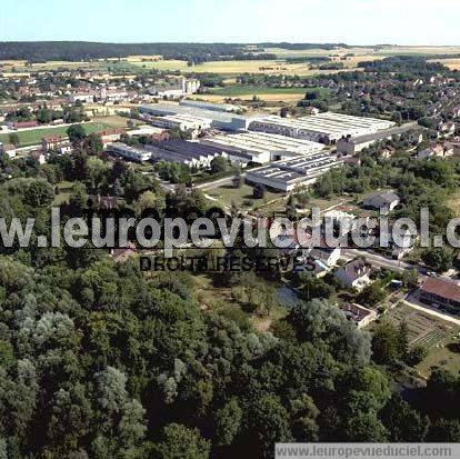 Photo aérienne de Is-sur-Tille