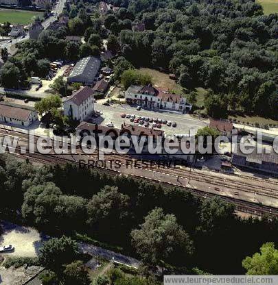 Photo aérienne de Is-sur-Tille